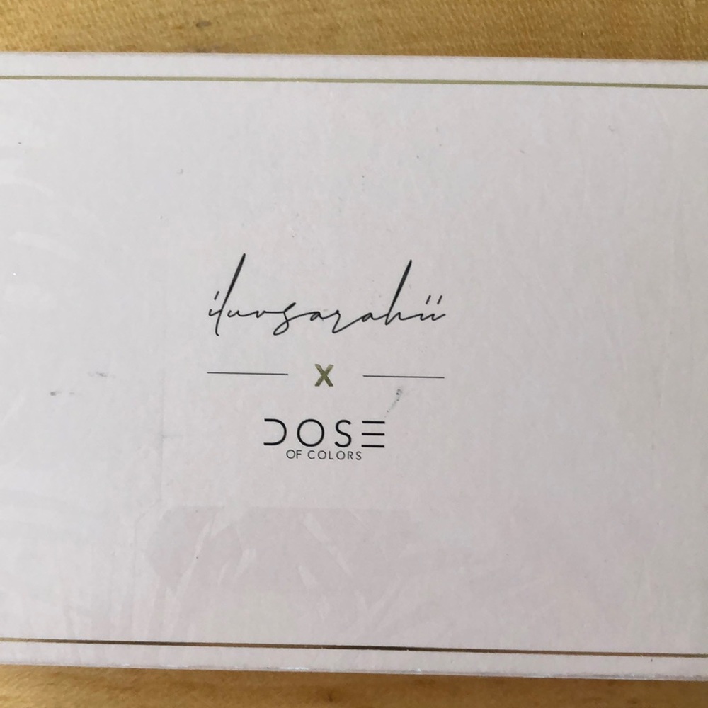 NIB. Dose of Colors. Eyeshadow palette